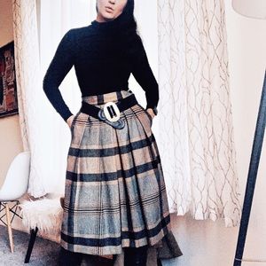 Vintage Evan-picone wool skirt